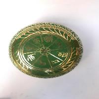 [heart Chakra], Singing Bowl With [ashtamangala], In[green], [select Accessories]