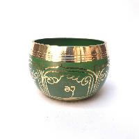 [heart Chakra], Singing Bowl With [pancha Buddha], In[green], [select Accessories]