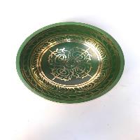 [heart Chakra], Singing Bowl With [double Dorje], In[green], [select Accessories]