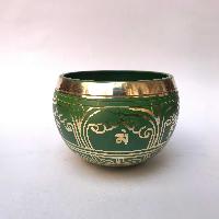 [heart Chakra], Singing Bowl, In[green], [select Accessories]