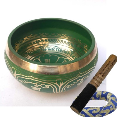 [heart Chakra], Singing Bowl, In[green], [select Accessories]