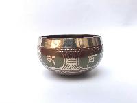 [bronze], Casting Singing Bowls,with Buddha Eye In [red], [select Accessories]
