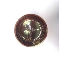 [bronze], Casting Singing Bowls, With Buddha Eye In [red], [select Accessories]