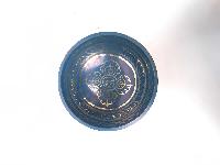 [bronze], Casting Singing Bowls, With Double Dorje In [blue], [select Accessories]