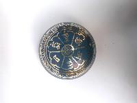 [bronze], Casting Singing Bowls, With Double Dorje In [blue], [select Accessories]