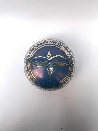 [bronze], Casting Singing Bowls,with Double Dorje In [blue], [select Accessories]