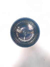 [bronze], Casting Singing Bowls, With Buddha Eye In [blue], [select Accessories]