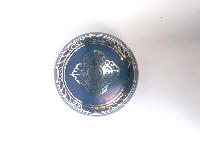 [bronze], Casting Singing Bowls, With Buddh Eye In [blue], [select Accessories]