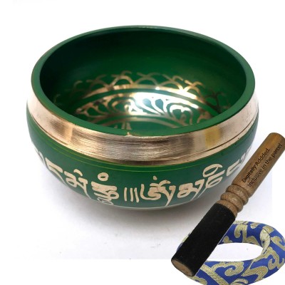 [bronze], Casting Singing Bowls, In [green], [select Accessories]