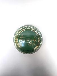 [bronze], Casting Singing Bowls, With Buddha Eye In [green], [select Accessories]
