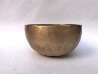 Hand Beaten Bronze Singing Bowl Matt Finishing, [select Accessories]