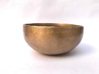 Hand Beaten Bronze Singing Bowl Matt Finishing, [select Accessories]