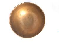 Hand Beaten Bronze Singing Bowl Matt Finishing, [select Accessories]
