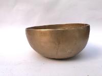 Hand Beaten Bronze Singing Bowl Matt Finishing, [select Accessories]