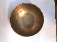 Hand Beaten Bronze Singing Bowl Matt Finishing, [select Accessories]