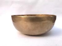 Hand Beaten Bronze Singing Bowl Matt Finishing, [select Accessories]
