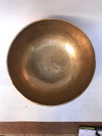 Hand Beaten Bronze Singing Bowl Matt Finishing, [select Accessories]