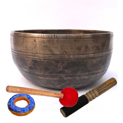 [special], Hand Beaten Bronze Singing Bowl With [antique]