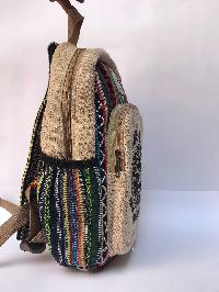 Natural Hemp Backpack Bag