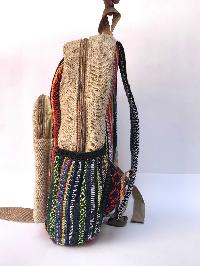 Natural Hemp Backpack Bag