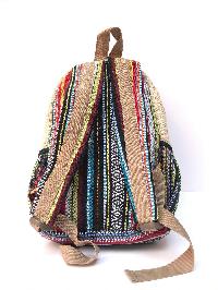 Natural Hemp Backpack Bag