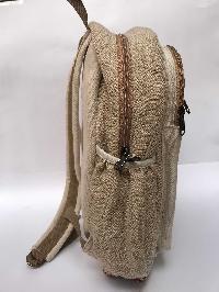 Natural Hemp Backpack Bag