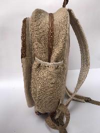 Natural Hemp Backpack Bag