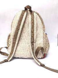 Natural Hemp Backpack Bag
