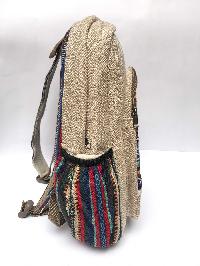 Natural Hemp Backpack Bag