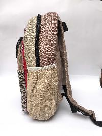 Natural Hemp Backpack Bag