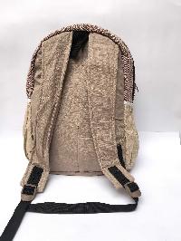 Natural Hemp Backpack Bag