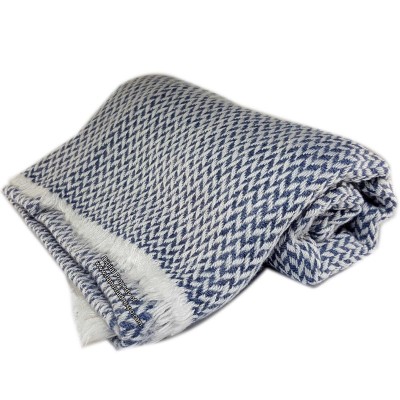 Pashmina Muffler, Thick Nepali Pashmina Shawl, Eight-ply Wool, Mix Pattern