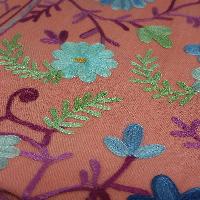 Woolen Shawl, Exquisite Handmade Four-ply Woolen Shawl: Intricate Embroidery And Unparalleled Quality, Real Wool, [hq], Yellow