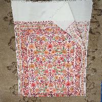 Woolen Shawl, Exquisite Handmade Four-ply Woolen Shawl: Intricate Embroidery And Unparalleled Quality, Real Wool, [hq], White
