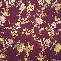 Woolen Shawl, Exquisite Handmade Four-ply Woolen Shawl: Intricate Embroidery And Unparalleled Quality, Red