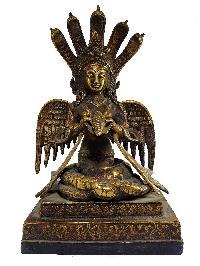 Tibetan Statue Of Nagakanya [antique Finishing]