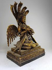 Tibetan Statue Of Nagakanya [antique Finishing]
