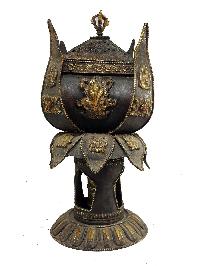 Tibetan Incense Burner, [antique Finishing], [makal, Maka, Incense Burner]
