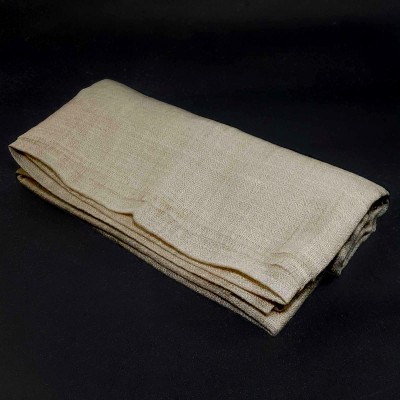 Ring Shawl [hq],a Thin, Soft, And Light Shawl For All-weather Use, Two-ply Wool, Real Pashmina Wool, Natural Color