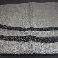 Ring Shawl [hq], A Thin, Soft, And Light Shawl For All-weather Use, Two-ply Wool, Real Pashmina Wool, Natural Color