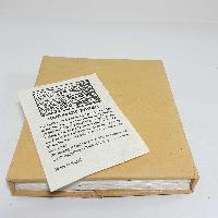 Foldable Son And Moon, Lokta Paper [small] Notebook, [40 Pages],flushed Yellow