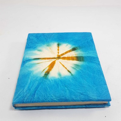 [tie Dye], Lokta Paper [small] Notebook, [40 Pages], [tie Dye], Blue