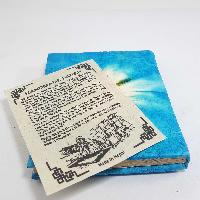 [tie Dye], Lokta Paper [small] Notebook, [40 Pages], [tie Dye], Blue