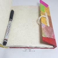 Folding Lokta Paper [medium] Notebook, [45 Pages], Patchwork V3, [patchwork]