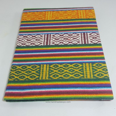 Lokta Paper [medium] Notebook, [45 Pages], Textile Cover, [dora Cotton Cover]