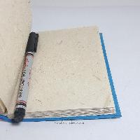 Mithila Design, Lokta Paper [small] Notebook, [40 Pages], 2 Elephant, [mithila Art]