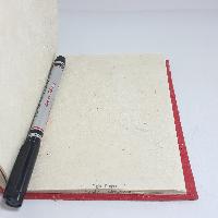 Mithila Design,lokta Paper [small] Notebook, [40 Pages], Fishes, [mithila Art]