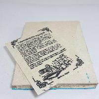 Mithila Design, Lokta Paper [small] Notebook, [40 Pages],2 Elephant, [mithila Art]