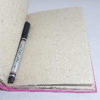 Mithila Design, Lokta Paper [medium] Notebook, [45 Pages], 2 Peacock, [mithila Art]