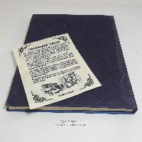 Mithila Design, Lokta Paper [medium] Notebook, [45 Pages], 3 Elephant, [mithila Art]
